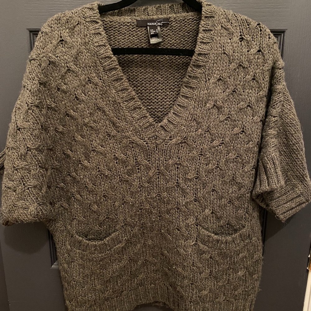 Mango Suit Knit Sweater